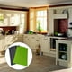 thumbnail image 4 of Matsuzay Escurridor de platos Gel de sílice de silicona Pure Classic Quadrate Drain Tanque de agua Compacto Conveniente * Almohadillas de agua Organizadores de utensilios de cocina Verde 1, 4 of 6