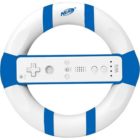 PDP Nerf Wheel, Blue (Wii)