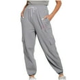 thumbnail image 1 of Womens Jogging Pants Casual Sweatpants With Pocket Elastic Waist Pants For Workout Running, 1 of 6