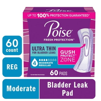 Poise Ultra Thin Bladder Control Pads, Moderate Absorbency