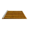 thumbnail image 2 of Ahgly Company Machine Washable Indoor Rectangle Abstract Yellow Modern Area Rugs, 3' x 5', 2 of 4