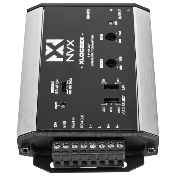 NVX XLOC22X 2 Input | 2 Output High Voltage Active Line Output Converter with Impedance Matching
