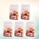 thumbnail image 4 of 50 Uds. Bolsa de envoltorios de dulces de Navidad bolsa de galletas con patrones de Papá Noel bolsa de pastelería de bolsillo plano impresión de galletas horneadas papel de regalo, 4 of 7