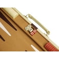 thumbnail image 5 of Middleton Games Deluxe Backgammon Set - Camel - 15"x10", 5 of 6