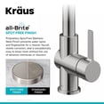 thumbnail image 5 of KRAUS Britt 2-in-1 Commercial Style Pull-Down Single Handle Water Filter Kitchen Faucet for Reverse Osmosis or Water Filtration System in Spot Free Stainless Steel, KFF-1691SFS, 5 of 5
