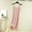 Pink, variant on Women's Solid Color Inside With A Base Large Size Petticoat Loose Nightdress (medium Length) Button down Night Gown Nightgowns for Women Soft Womens Nightgown Short Sleeve Womens Size Night Shirts