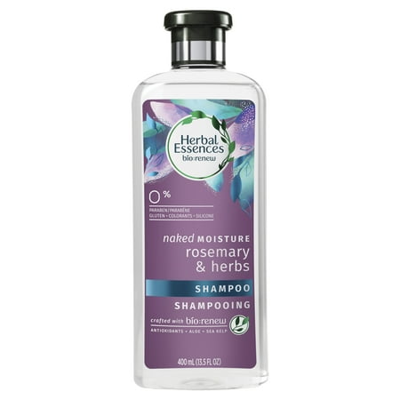 Herbal Essences Bio:renew Rosemary & Herbs Naked Moisture Shampoo, 13.5 ...