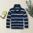 thumbnail image 3 of Boys Polo Shirts Long Sleeve Polo Shirts Casual Collared Shirts Basic T-Shirts Casual Blouse Tops Pullover for Big Boys 11-12 Years, 3 of 4
