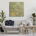 thumbnail image 3 of Stupell Industries Prowling Cheetah in Plants Botanical & Floral Painting Gallery Wrapped Canvas Art Print Wall Art, 36 x 36, 3 of 8