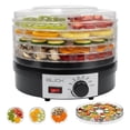 thumbnail image 1 of Deshidratador De Alimentos 5 Bandejas Frutas Verduras Negro Blick, 1 of 9