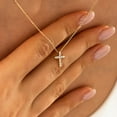 thumbnail image 4 of Cross Necklace for Women，14K Gold Plated Cross Necklace Layered Gold Cross Necklace Tiny Sideway Cross Choker Necklace Gold Cross Necklaces for Women Trendy Gold Jewelry Gifts for Women Trendy, 4 of 13