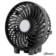 thumbnail image 3 of Spencer Portable Mini Handheld Fan Rechargeable USB Desk Fan Foldable Stroller Table Fan for Office Room Outdoor - With Battery "Blue", 3 of 7