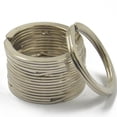 thumbnail image 4 of 12 Piezas Fuertes Anillos partidos 28 Mm Llavero de Aro de Níquel de de Metal, 4 of 5