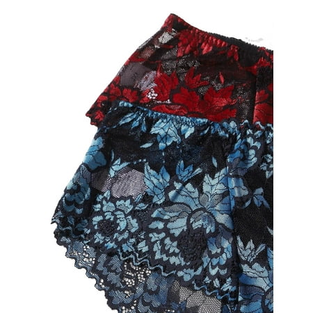 

Print Sets Plus Size Panties Women s Multicolor