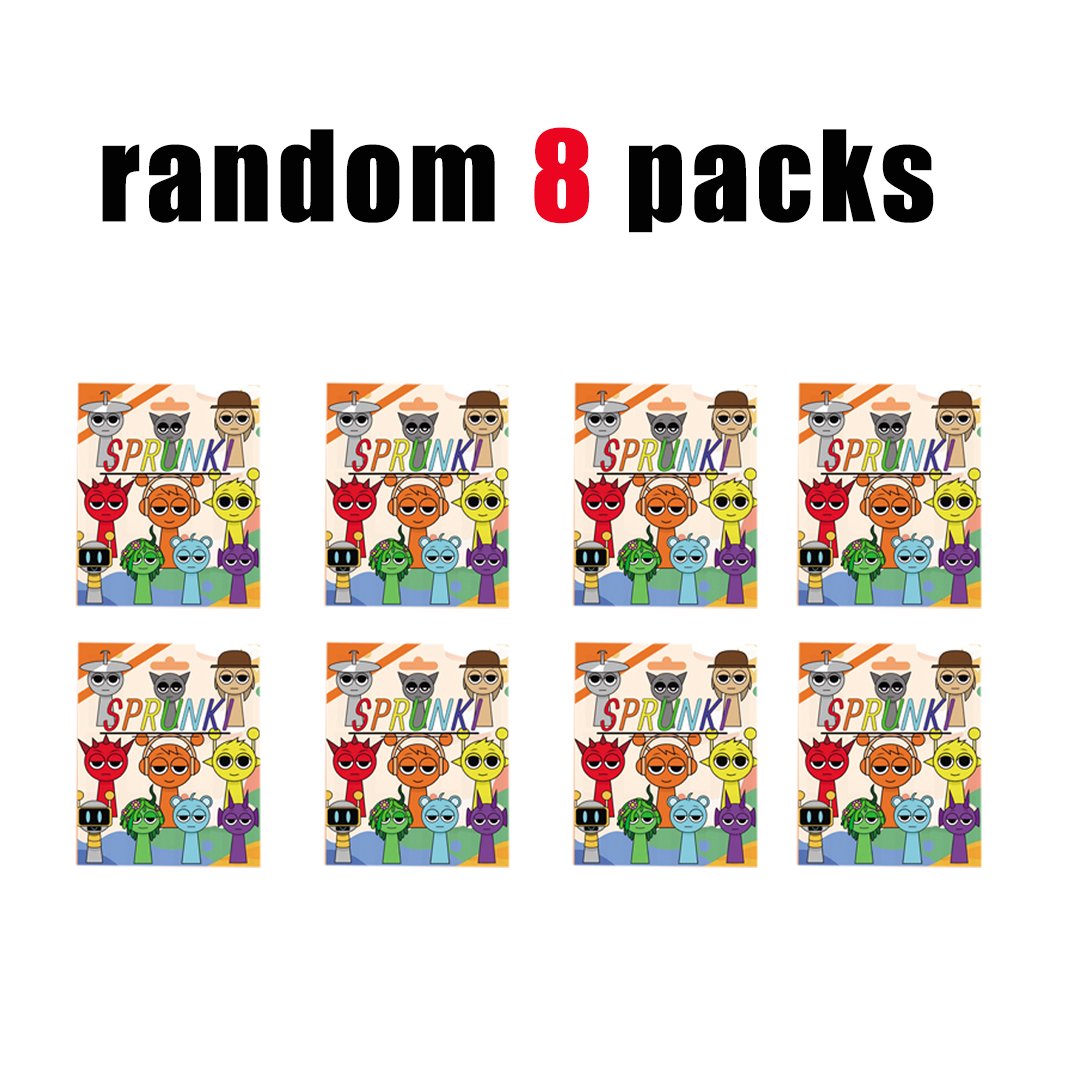 Jilijia Sprunki - Lot de 12 figurines d'action du nouveau jeu d'horreur 2025, mini-figurines en PVC, modèle dessin animé, statue anime, cadeau
