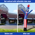 thumbnail image 6 of 7FT Tall Inflatable Tube Man Wacky Wavy Dancing Guy with Weather-Resistant Blower (9''Diameter) for Outdoor Decoration Advertising Business Promotion, 6 of 7