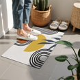 thumbnail image 4 of Bohemian Retro Floral Non-Slip Entryway Door Mat,Boho Indoor Decor Durable Low Plush Door Mat,Washable Welcome Rug for Patio Hallway Home Decor 16x24 Inches, 4 of 7