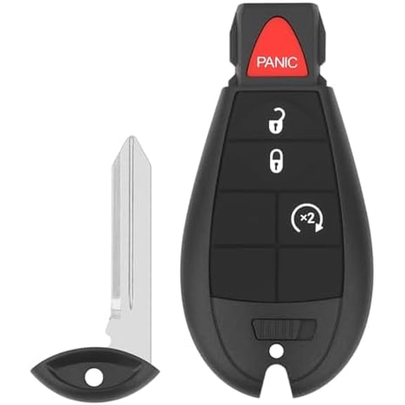 Key Fob Replacement for 2013-2021 Dodge Ram 1500/13-18 Ram 2500 3500 4500 5500 Car Keyless Entry Remote Control,GQ4-53T,4 Buttons