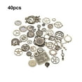 thumbnail image 3 of Matsuzay 40 piezas de joyería, fabricación de Metal, engranaje DIY mixto, accesorio mecánico al azar Artesanía azulado, 3 of 6