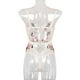 thumbnail image 3 of Mono Sexy Bordado Flor Body Hollow Lace Lencería Ropa de dormir, S Methold XX000117-01, 3 of 7