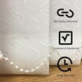 thumbnail image 3 of 10 Pcs Plaque de Poids 127mm pour Store Vertical Californien Kit de Réparation de Rideau Vertical, Blanc, 3 of 5