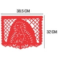 thumbnail image 4 of Papel Picado Virgen de Guadalupe DECORAMEC PAPEL PICADO Guirnaldas 5 tiras de 5 metros, 4 of 6