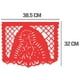 thumbnail image 4 of Papel Picado Virgen de Guadalupe DECORAMEC PAPEL PICADO Guirnaldas 5 tiras de 5 metros, 4 of 6