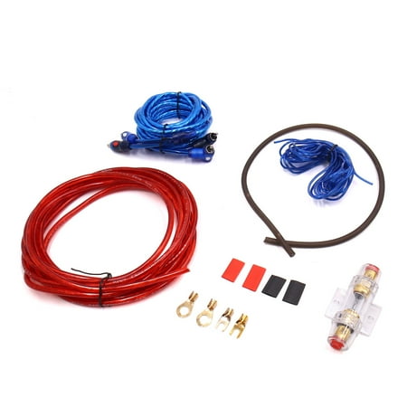 Interconnect Kit - audio stereo speaker amplifier installation kit rca interconnect cable for car