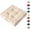 Beige, variant on Thick Square Seat Cushion, Comfort Booster Pad for Sofa Dining and Office Chairs, Floor Seating Pillow with Handle for Indoor Living Room Yoga and Daily Use (Red, 38x38x8cm)