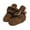 Brown, variant on ZACPNCV Newborn Baby Cotton Booties Non-Slip Sole for Toddler Boys Girls Infant Winter Warm Fleece Cozy Socks Shoes Gray