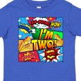 thumbnail image 4 of Inktastic I'm Two Comic Book Boys or Girls Toddler T-Shirt, 4 of 5