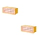thumbnail image 3 of Molde para cubitos de hielo Wosthever 3 capas Amarillo, 3 of 6