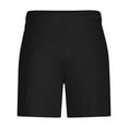 thumbnail image 5 of Iugvhana Mens Sports Sports Quick Dry Fitness Training Breathable Mesh Beach Shorts Drawstring Elasticated Waist Casual Summer Short Pant Black XXL, 5 of 6