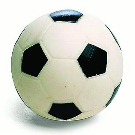 VINYL SOCCER BALL DOG TOY