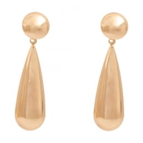 DESIGNICE Statement Earrings for Women,Alloy Plating Geometric Teardrop Chunky Earrings,Gold Earrings for Women Fashion Jewelry Gift for Her,Style1