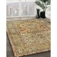 thumbnail image 2 of Ahgly Company Indoor Rectangle Traditional Sienna Brown Persian Area Rugs, 4' x 6', 2 of 6