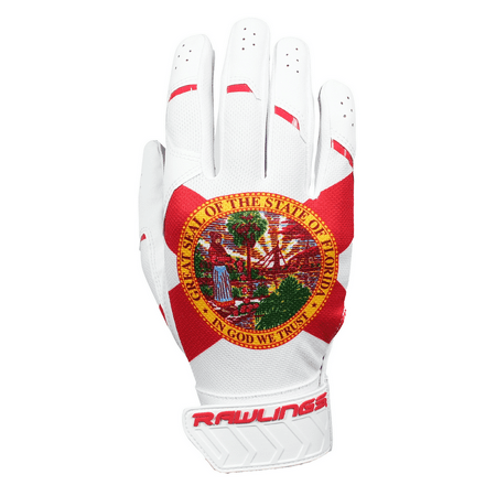 Rawlings X Guardian Baseball 5150 Limited Edition State Batting Gloves Youth & Adult Florida Texas California