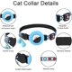 thumbnail image 2 of Collar De Gato De 1 Pieza Collar Para Mascotas Collar De Borla De Campana Colorida - Azul ER, 2 of 5