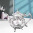 thumbnail image 3 of Teapot Metal Kettle Home Decoration Holiday Gifts, 3 of 7