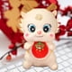 thumbnail image 2 of Muñeco de peluche de dragón chino, juguete decorativo, lindo animal relleno, figuras decorativas 45cm, 2 of 9