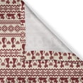 thumbnail image 5 of Ambesonne Nordic Grommet Curtain, Cat Pattern Pixel Art, 50" x 72", Beige Ruby, 5 of 6