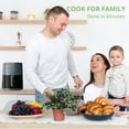 thumbnail image 4 of Atilioo 6QT Air Fryer - 12-in-1 Multifunctional Touchscreen Cooker, Crisps, Roasts, Bakes & Reheats with 95% Less Oil, Quick & Easy Meals, Large Capacity Electric Oven, Black, 4 of 12