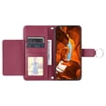 thumbnail image 3 of For Xiaomi Redmi Note 14 Pro 4G Case Ring Buckle Wallet Stand Rhombus Crossbody Leather Mobile Cover, 3 of 5