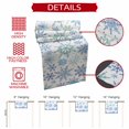 thumbnail image 5 of Table Runner 36 Inch Long - Watercolor Winter SnowflakeDecorative Table Scarf,Blue Green Seamless SnowflakesDining Table Runners for Wedding Party Kitchen Dining Tables, 5 of 9