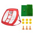 thumbnail image 3 of Portátil Golf Chipping Net Backyard Up Range Putting Mat Tee Holder PU Ball - rojo Sunnimix Red de astillado de golf, 3 of 8