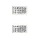 thumbnail image 3 of Vogacara 2019 1 pieza de plantillas para uñas, plantillas de sellos para arte de uñas, placas para esmalte de uñas en Gel, placa de imagen para 9 2piezas Vogacara CBP165384, 3 of 5