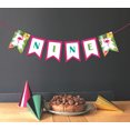 thumbnail image 2 of Inkdotpot I Am NinePaper Pennant BannerFor Boy Happy Birthday Sign TropicalBirthday Party Decorations, 2 of 4