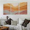 thumbnail image 2 of waves Modern Canvas Prints Living Room Bedroom Home Office Wall Decor Canvas Print, 2 of 6