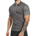 thumbnail image 2 of Aiyino Sport Men's Polo Shirt, Men's Cool DRI Moisture-Wicking Performance Polo Shirt, Jersey Knit Performance Polo Shirt, 2 of 7
