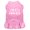 Light Pink, variant on Pet Dog Cat Dress Screen Printed, "Be Thankful For Me"